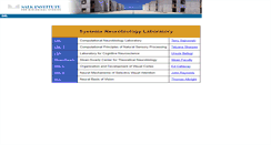 Desktop Screenshot of cortex.salk.edu